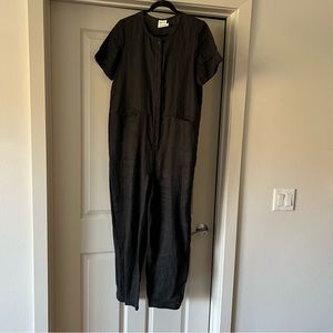 Beaton Linen Short Sleeve Overall